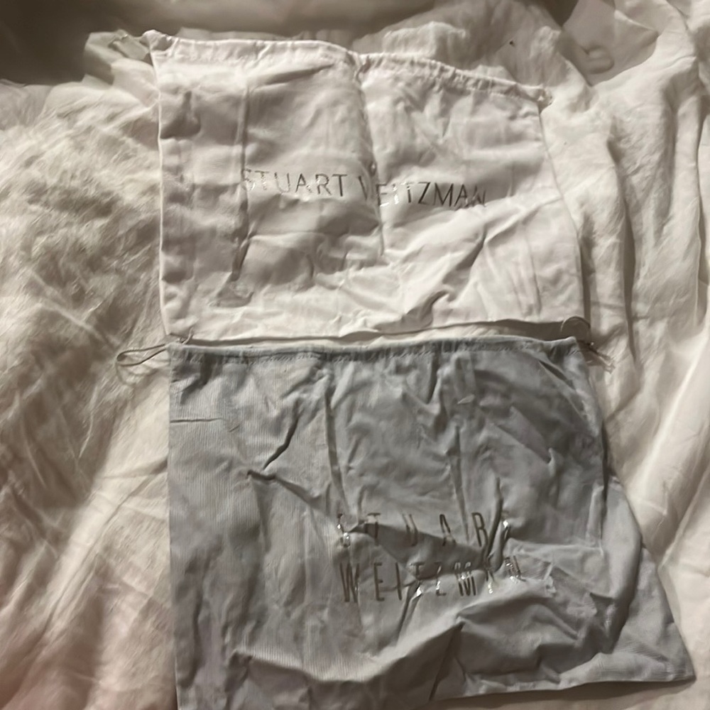 Stuart Weitzman Dustbag Bundle—two, never used